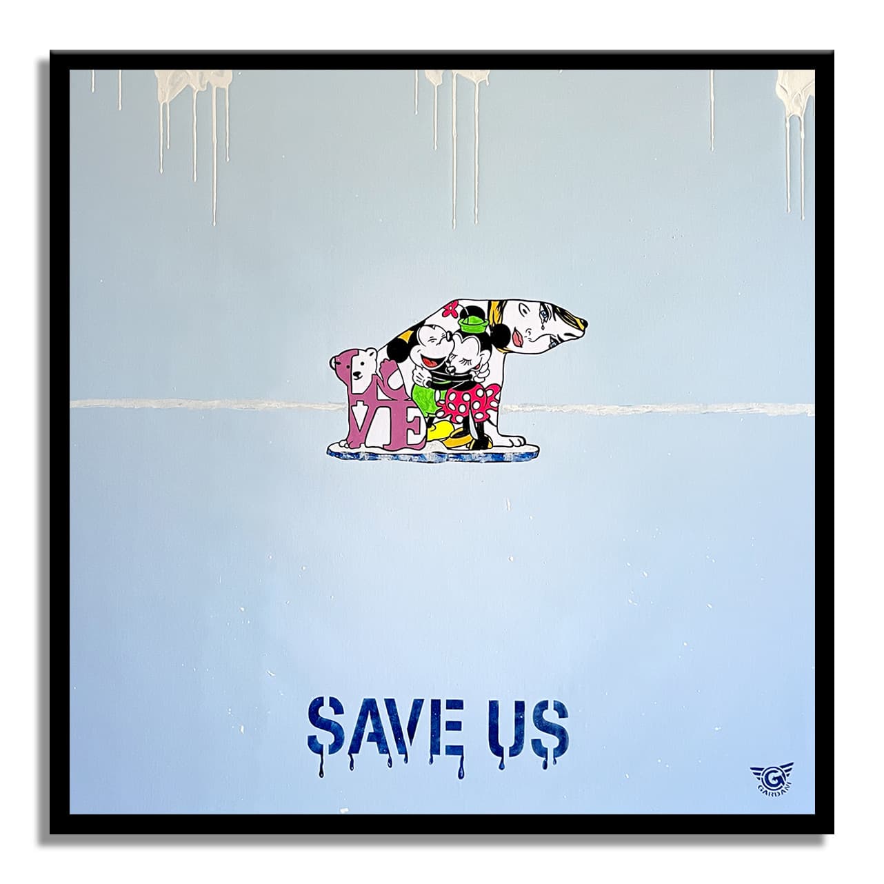 SAVE US – Original Painting on canvas