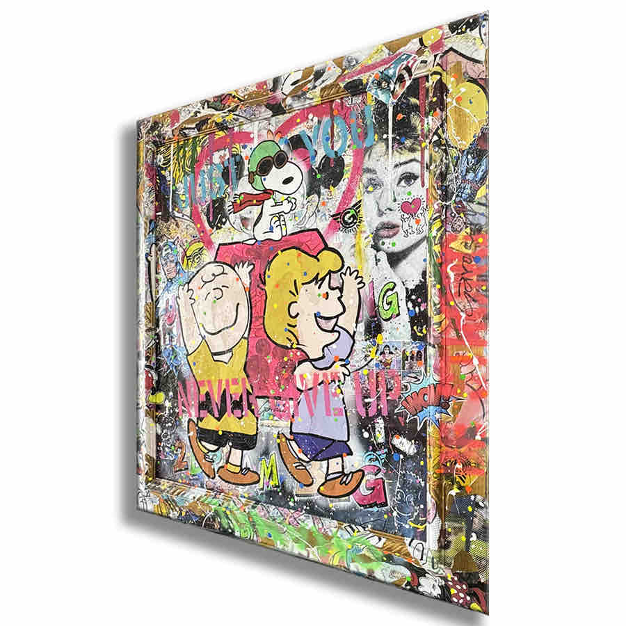 Snoopy Safe Driver – Original Painting on canvas