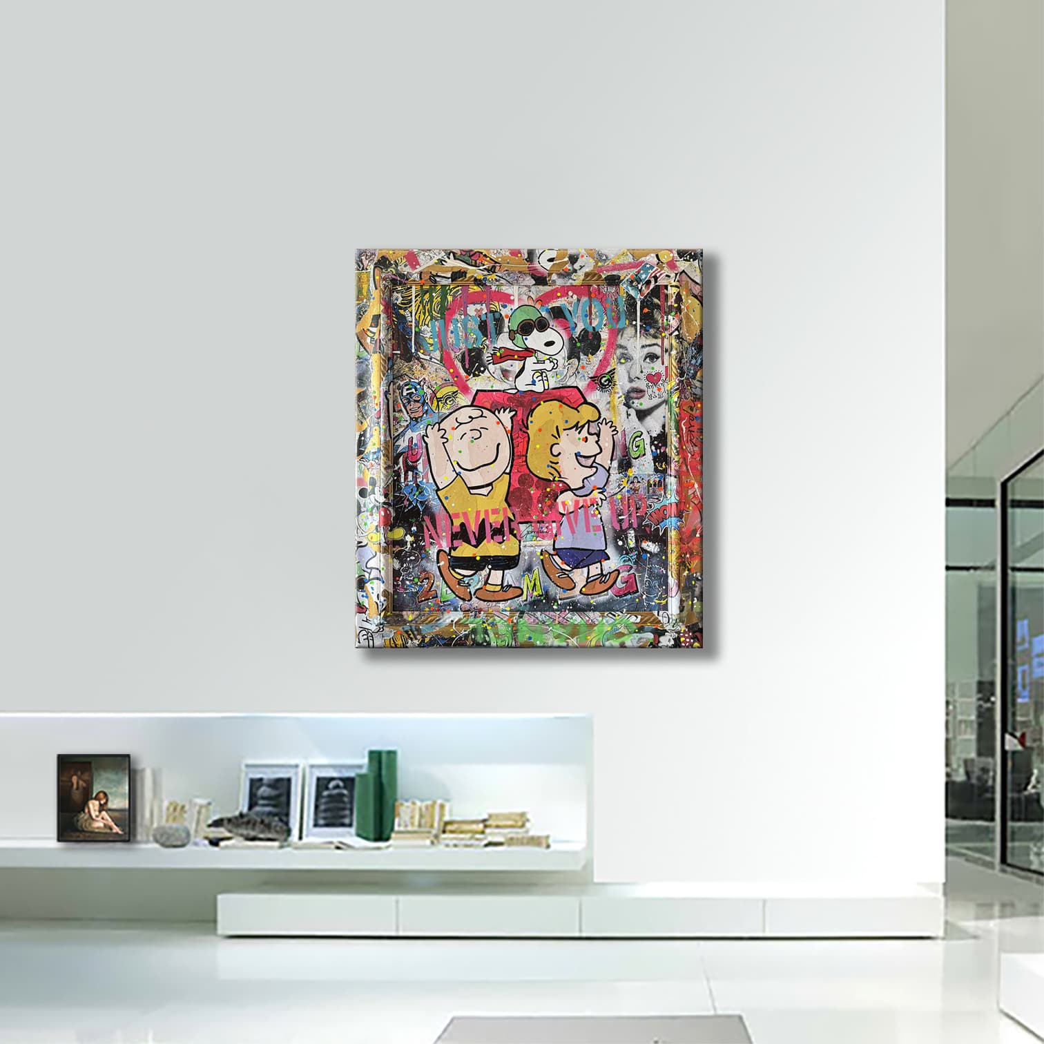 Snoopy Safe Driver – Original Painting on canvas