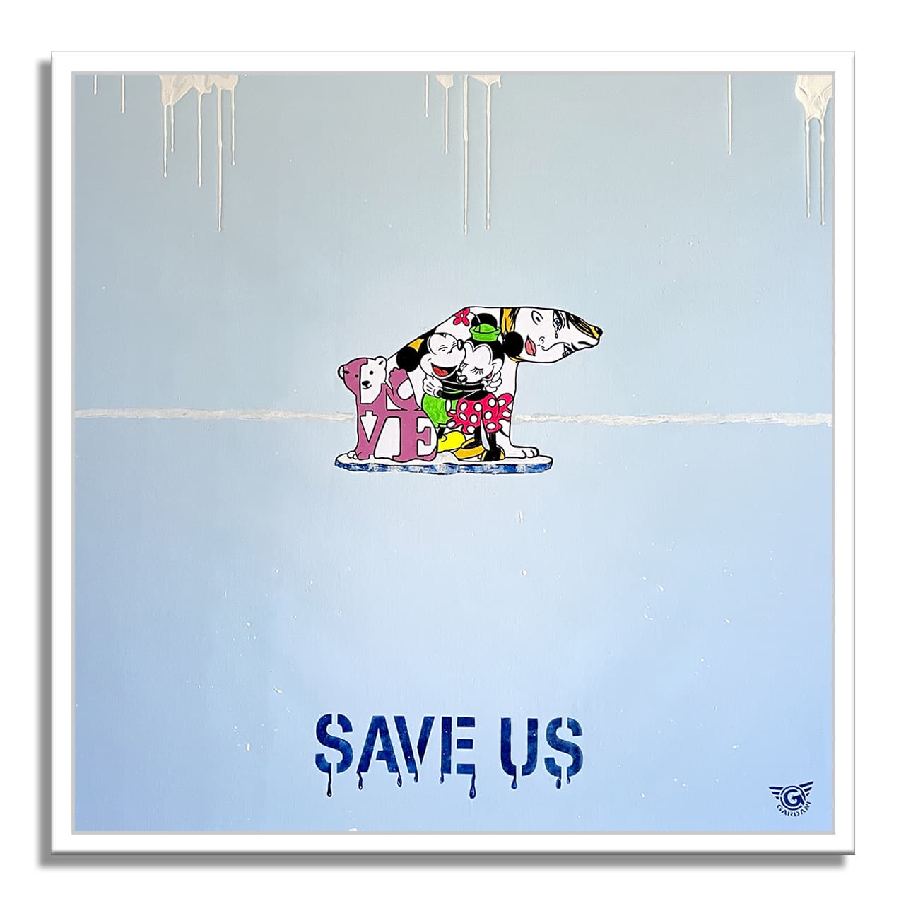 SAVE US – Original Painting on canvas