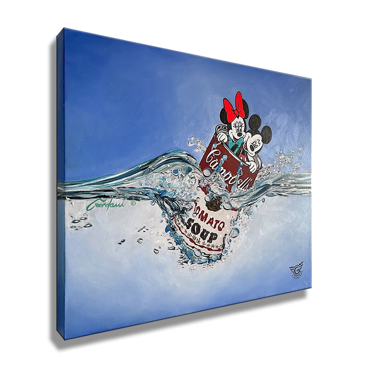 Campbell’s water rescue – Original Painting on canvas