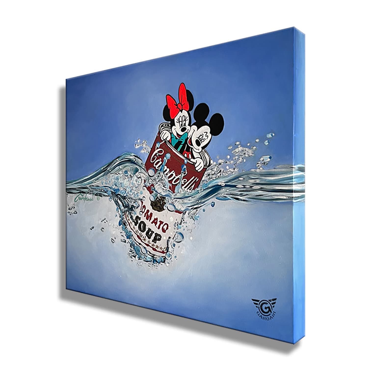 Campbell’s water rescue – Original Painting on canvas