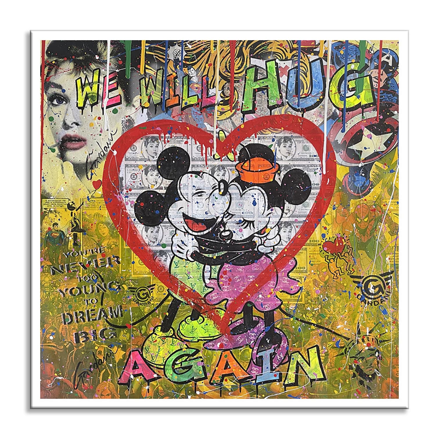 We Will HUG Again – Original Painting on canvas