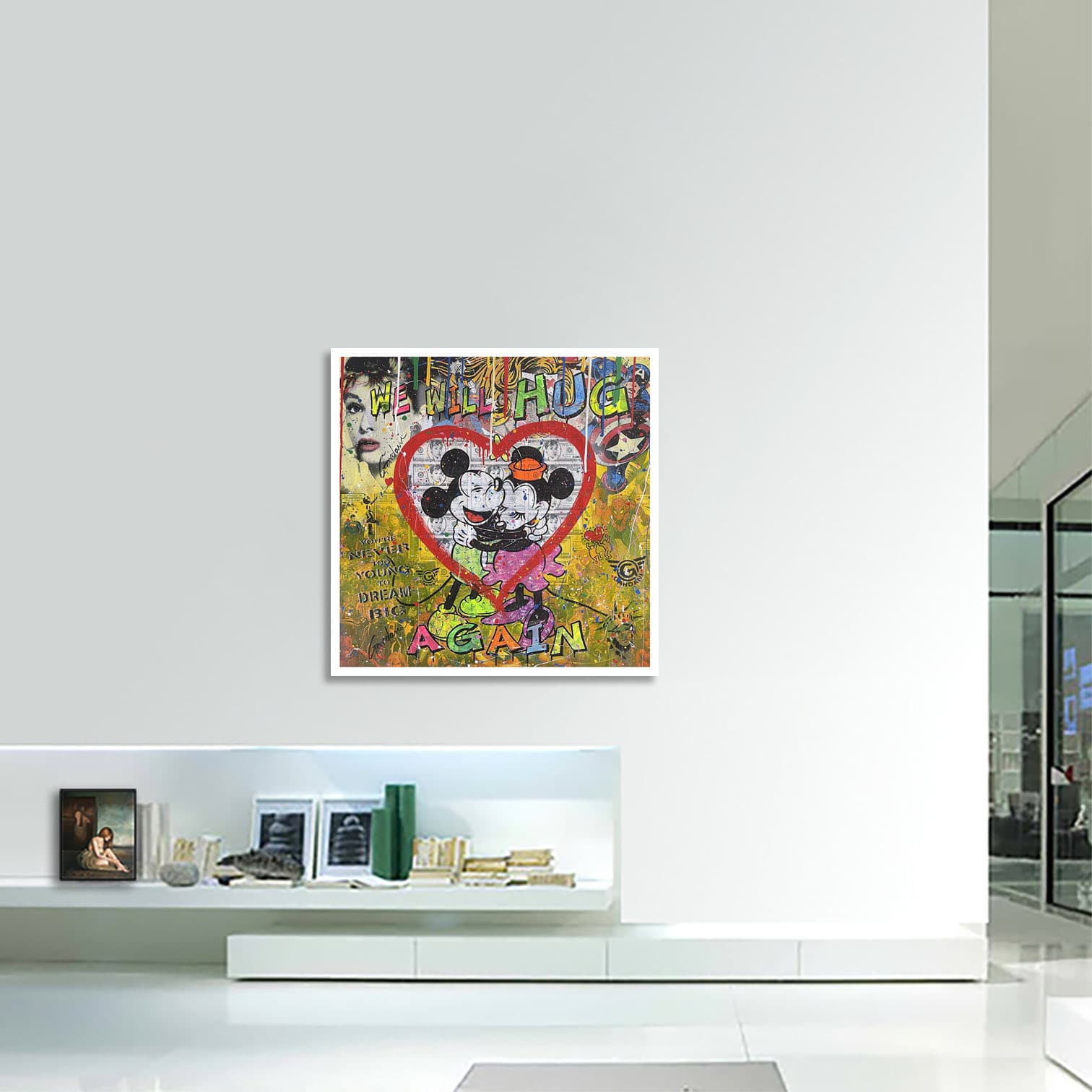 We Will HUG Again – Original Painting on canvas