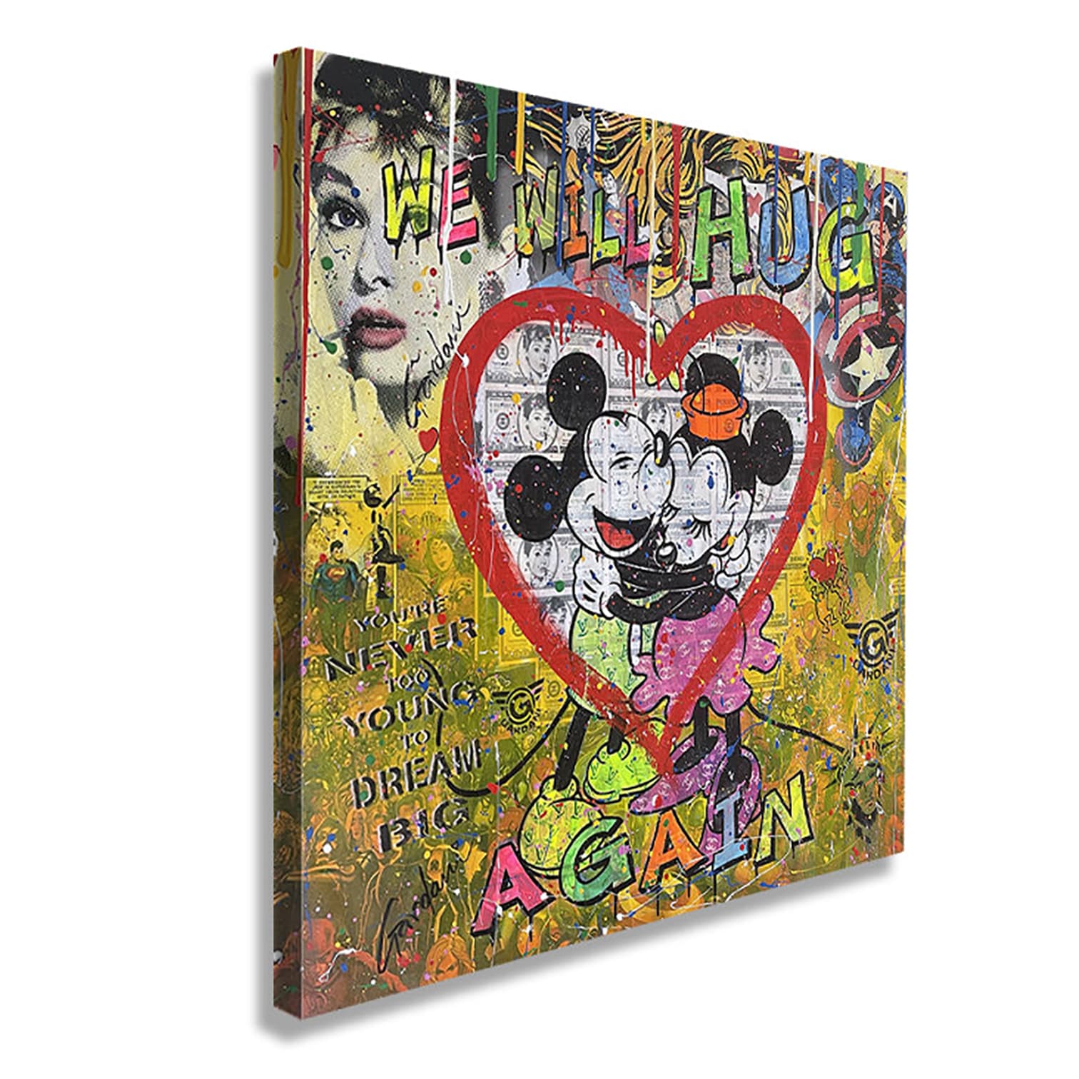 We Will HUG Again – Original Painting on canvas
