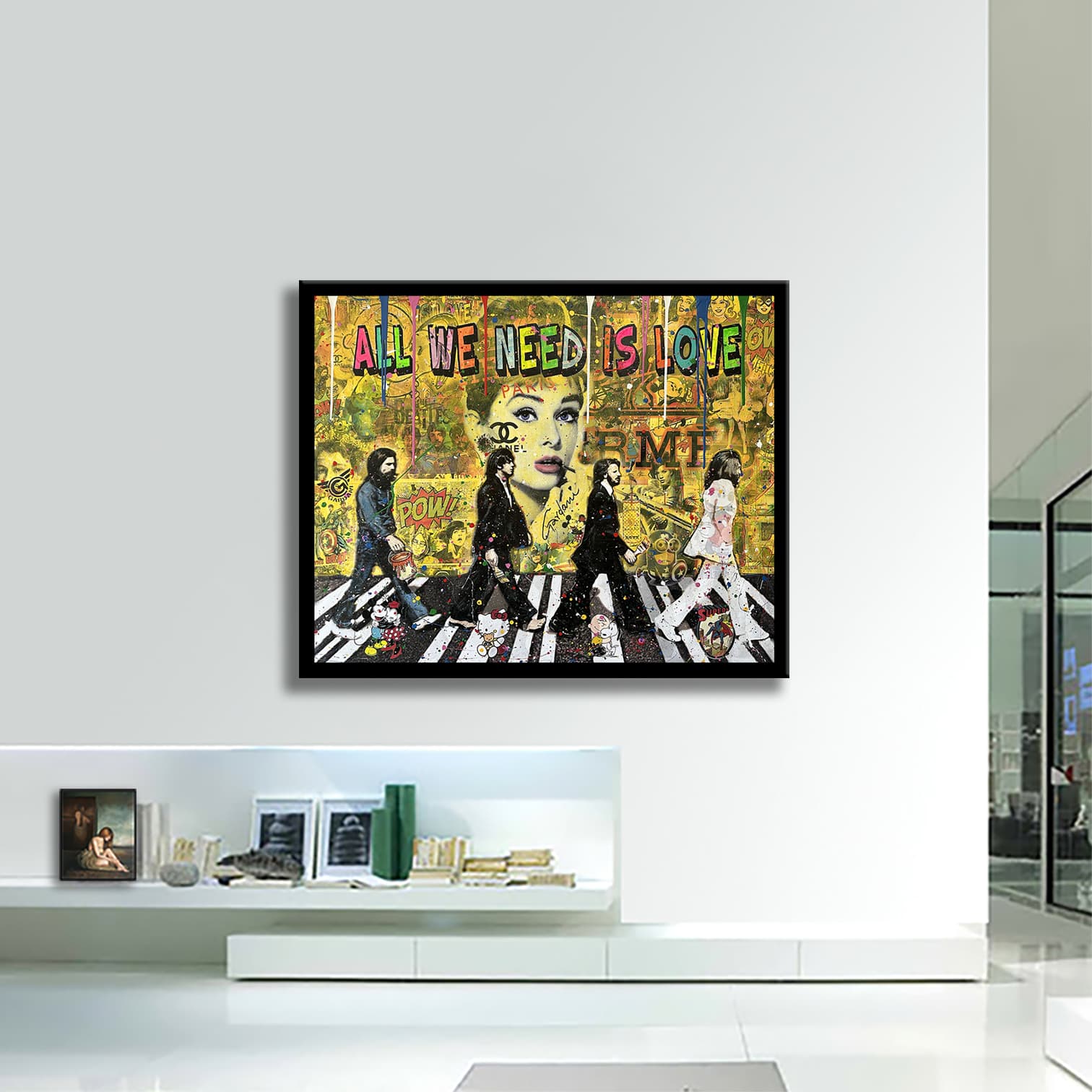 Each morning Beatles – Original Painting on canvas