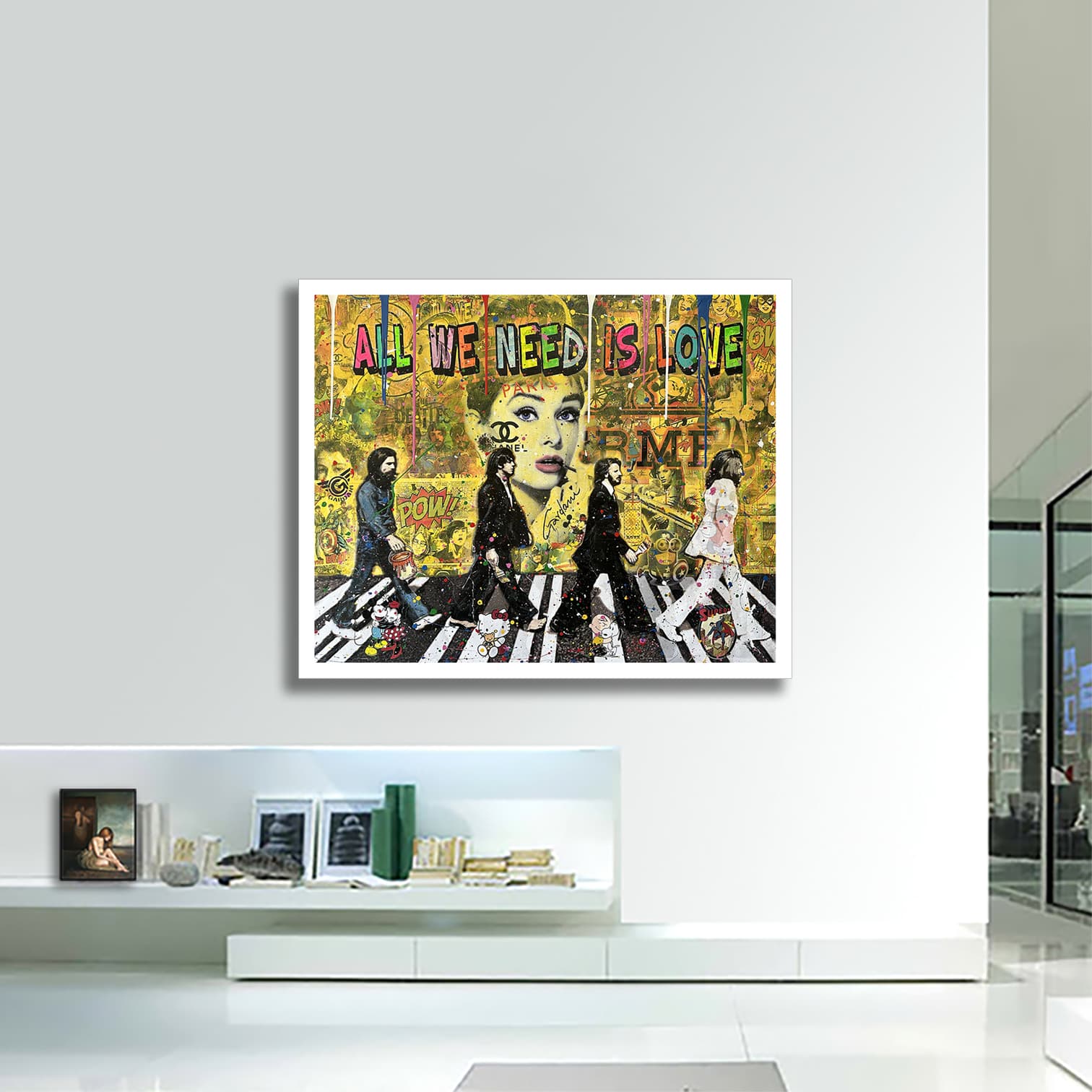 Each morning Beatles – Original Painting on canvas