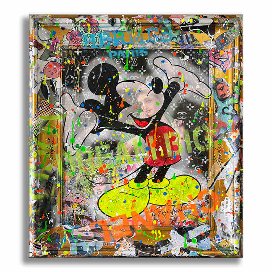 Mickey Always Dream Big – Original Painting on canvas