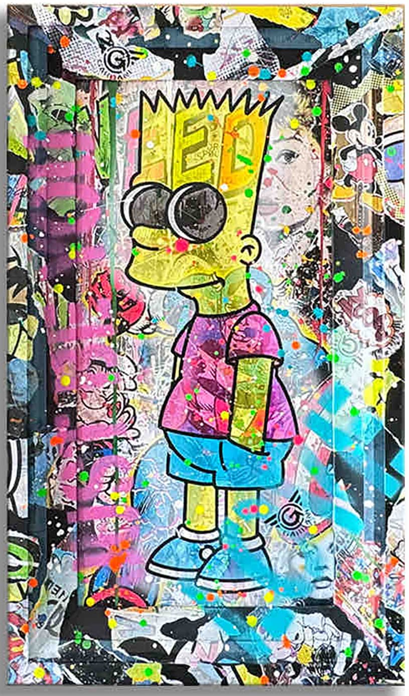 Just be You Bart – Original Painting on canvas