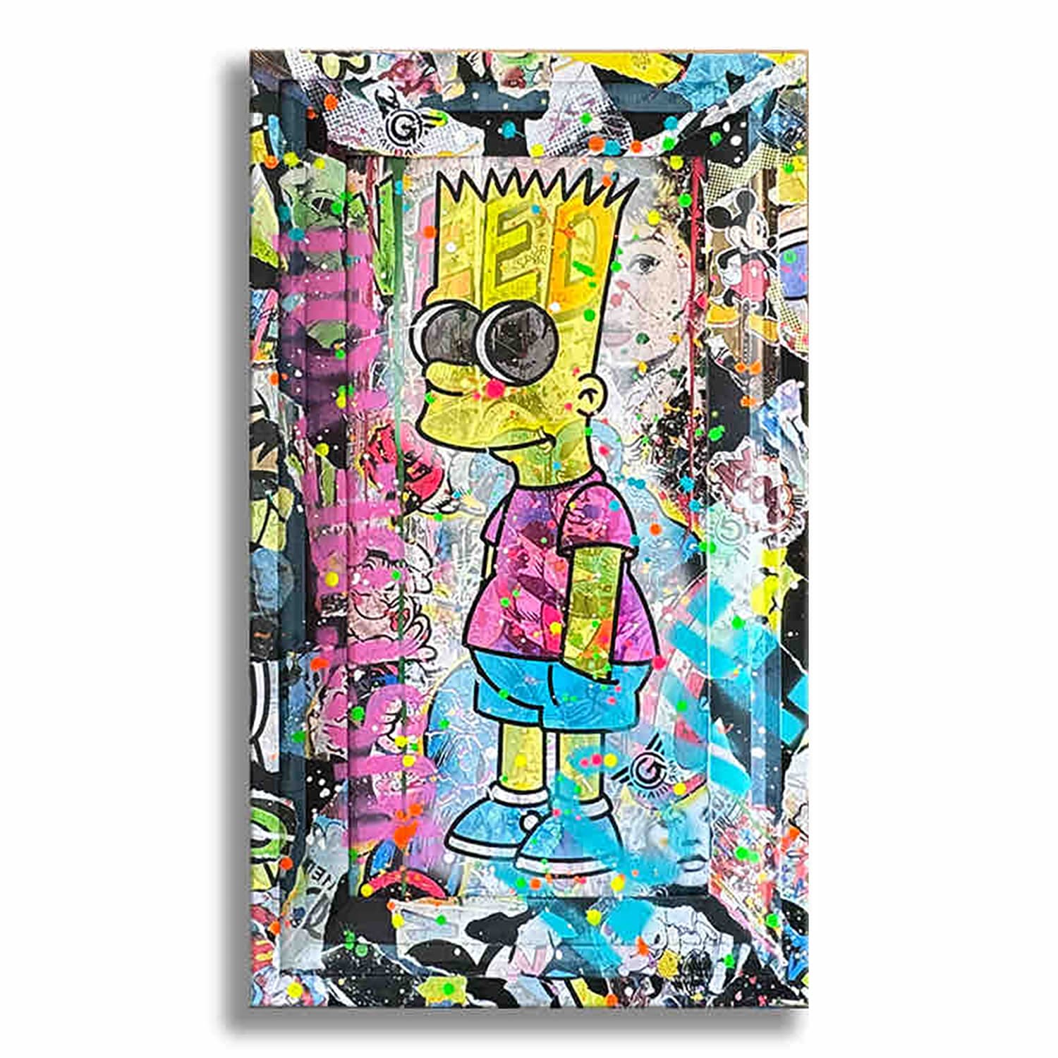 Just be You Bart – Original Painting on canvas