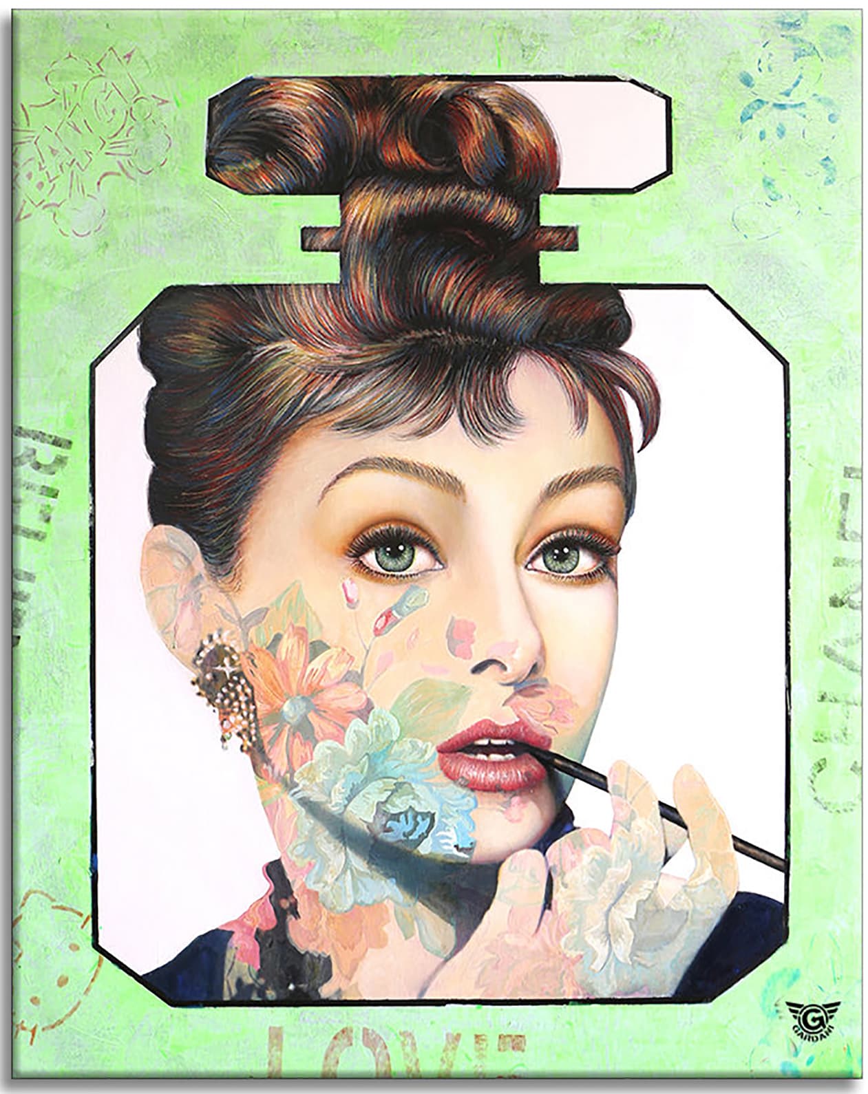 Audrey Joy Chanel – Original Painting on canvas