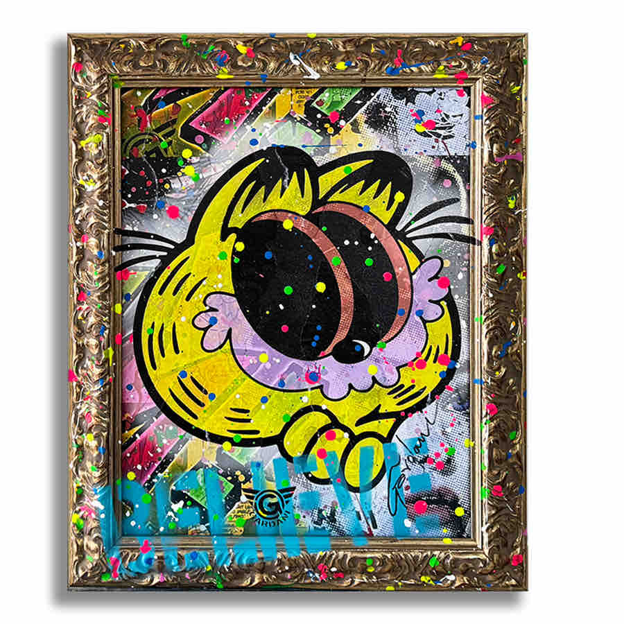 Garfield Opinion – Original Painting on canvas