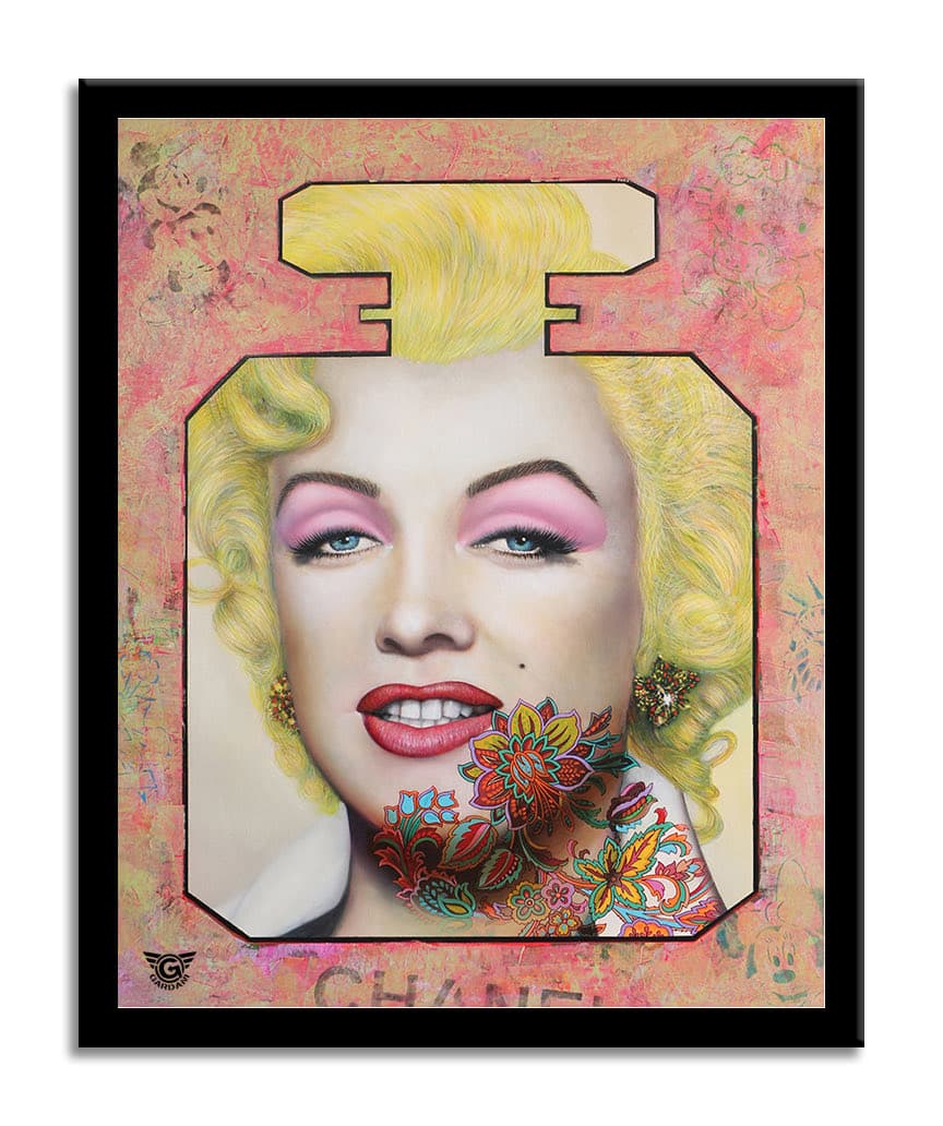 Marilyn Passion – Original Painting on canvas