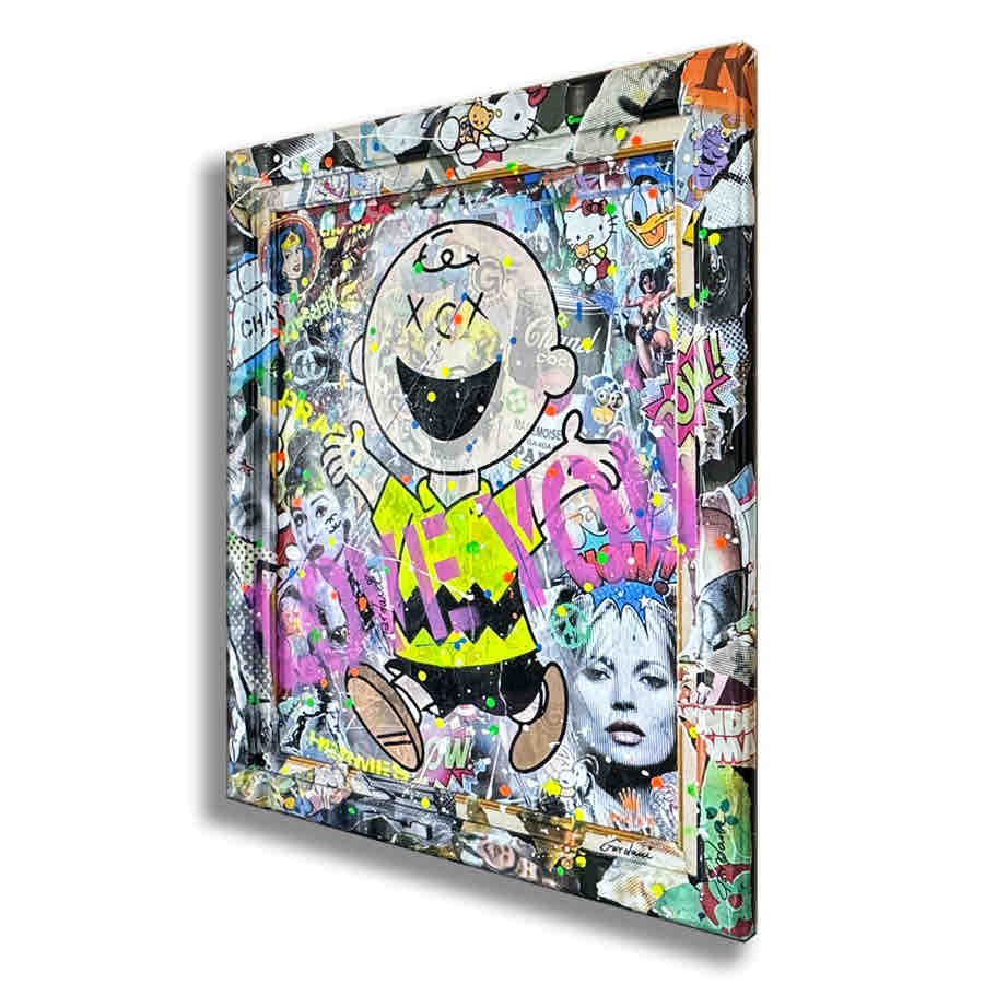 Snoopy Charlie Family – Original Painting on canvas