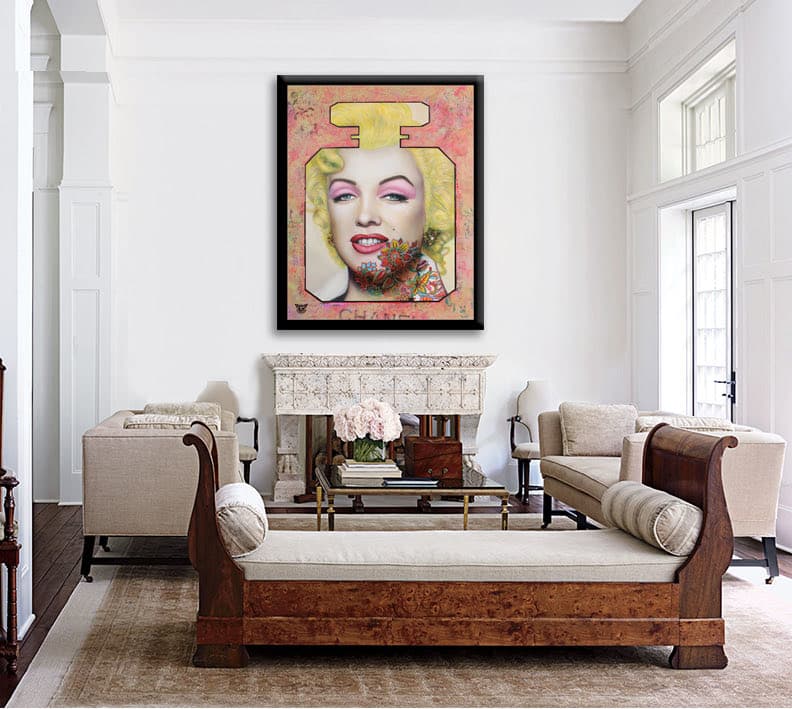 Marilyn Passion – Original Painting on canvas