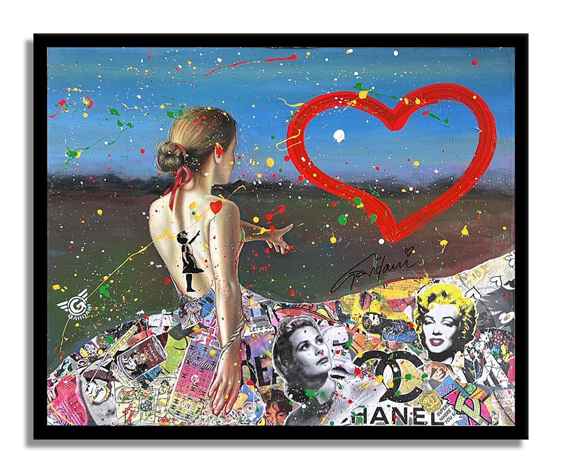 Love finds you – Original Painting on canvas