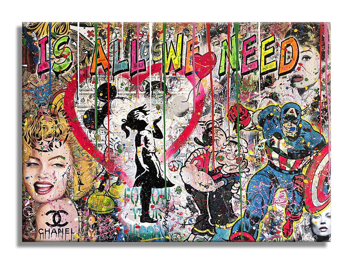 Love is All – Original Painting on canvas