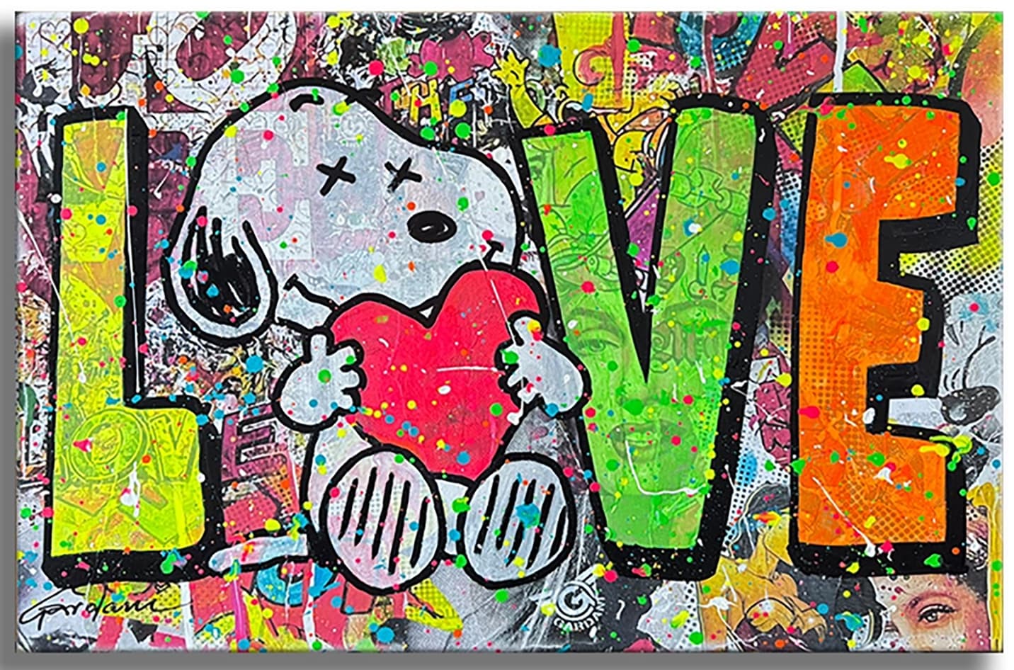 Love is a Friendship – Original Painting on canvas