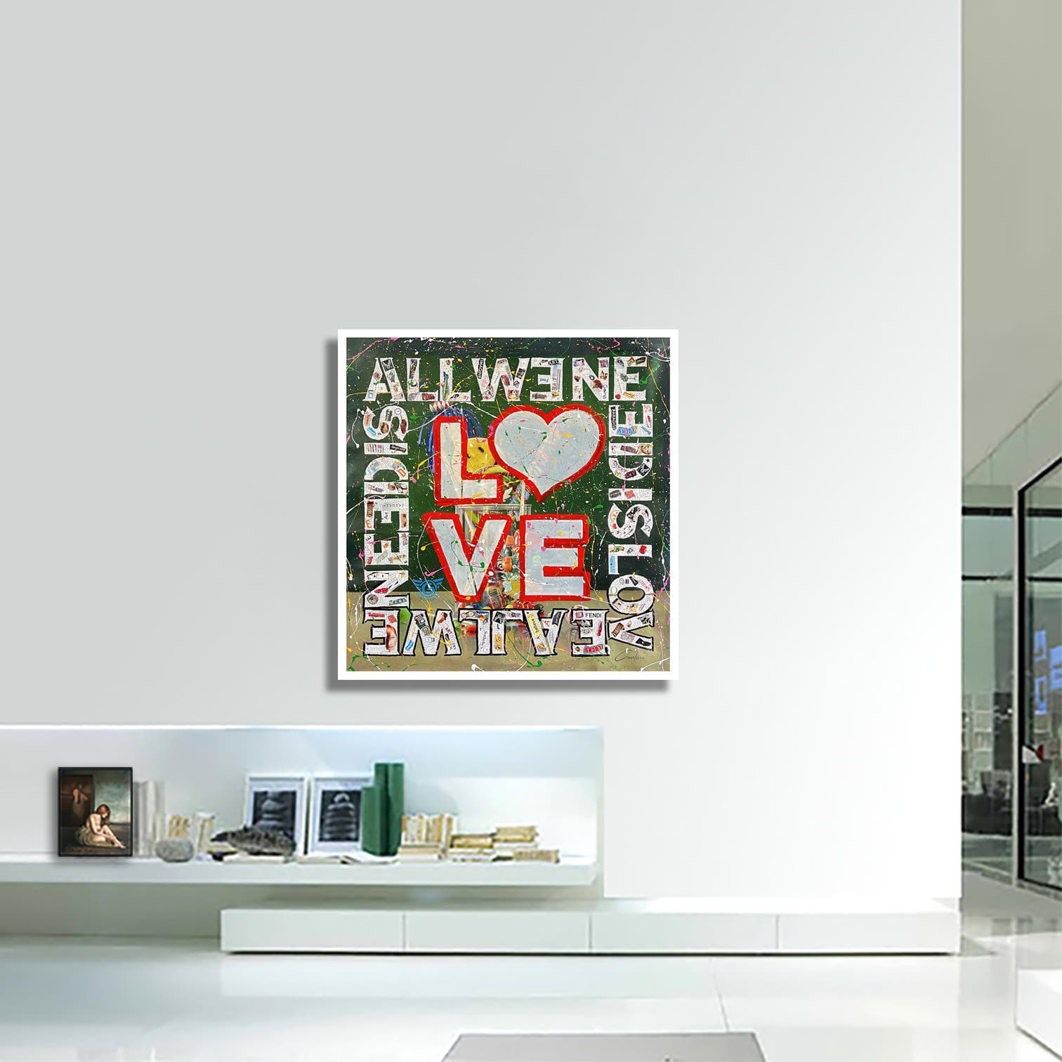 Need LOVE – Original Painting on canvas