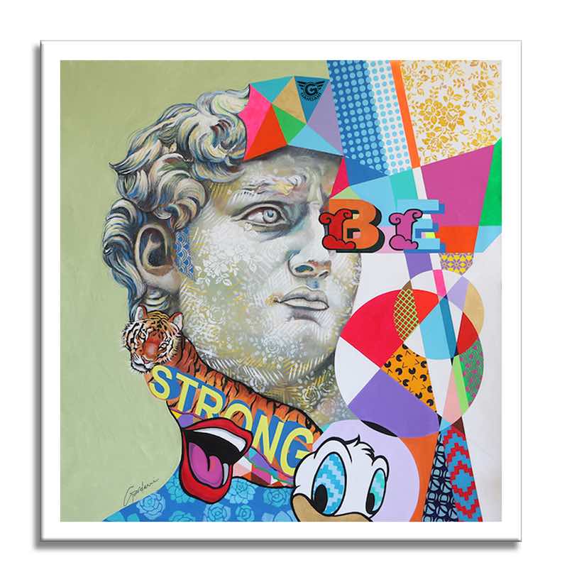 Be strong - Original Painting on Canvas