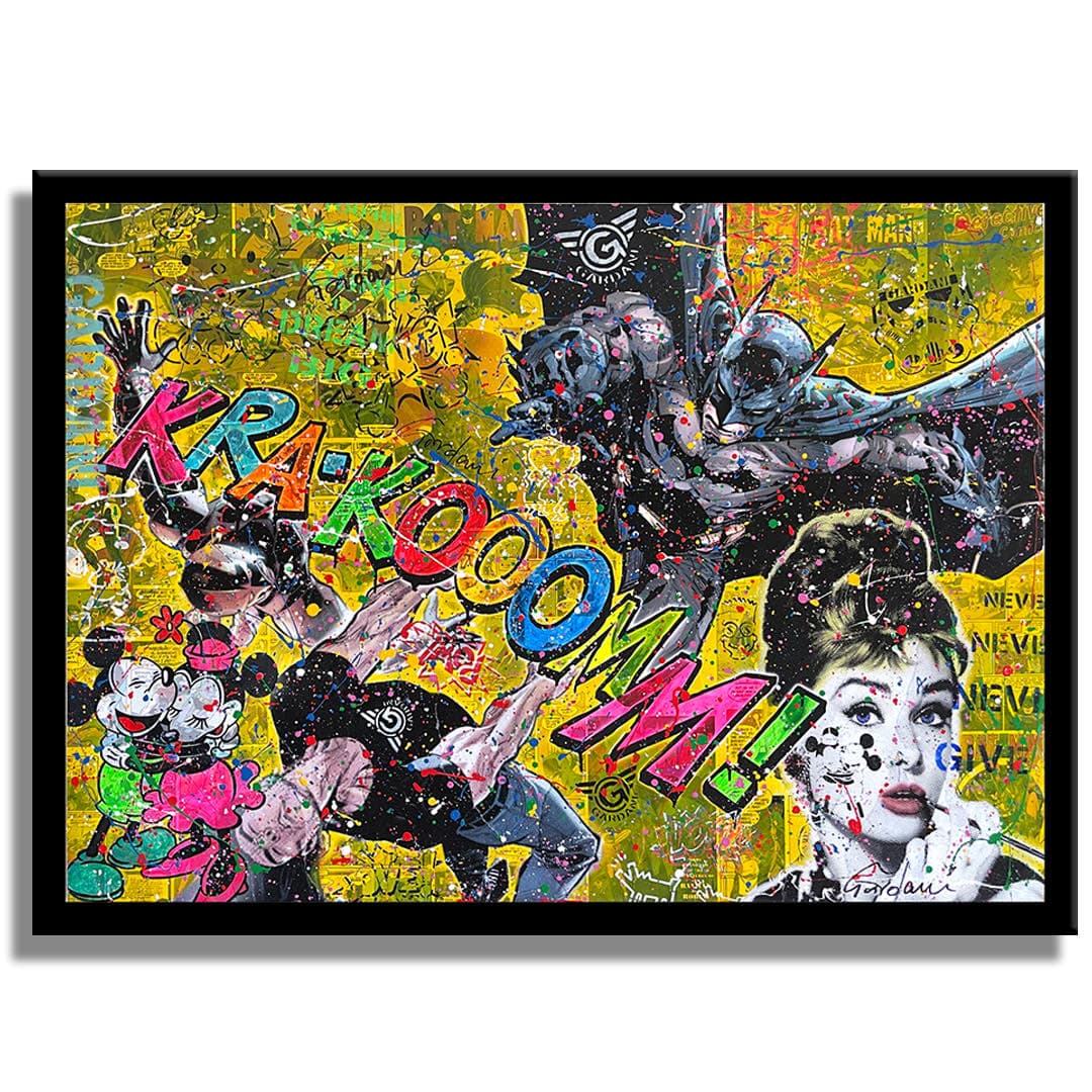 Batman Begin – Original Painting on canvas