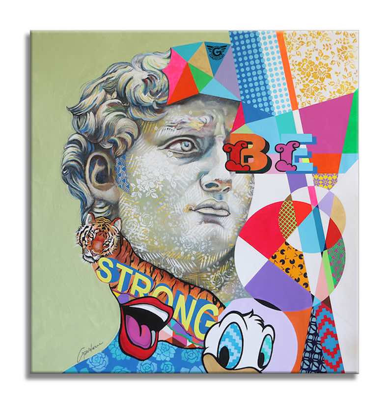 Be strong - Original Painting on Canvas