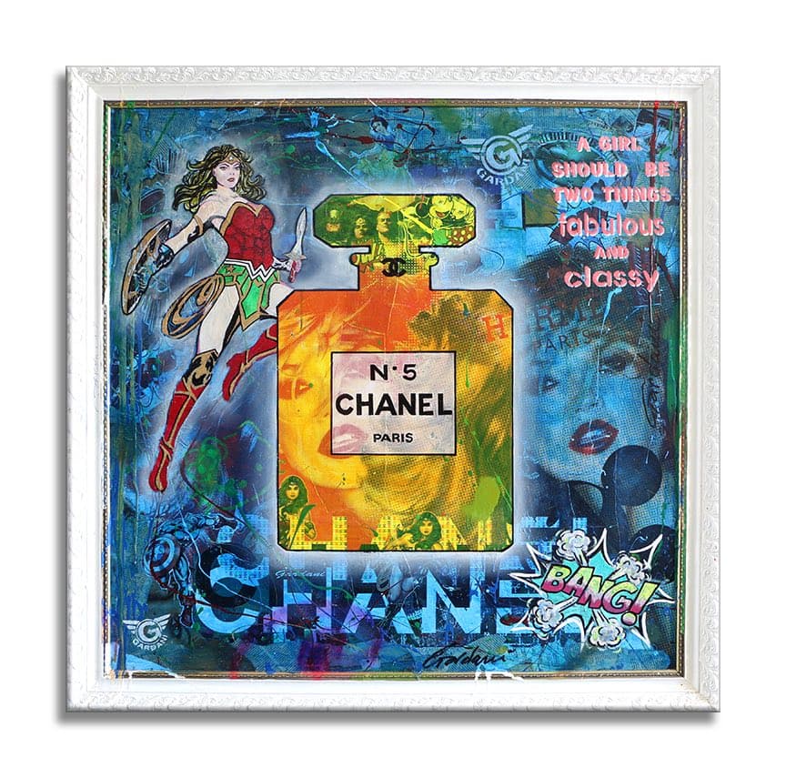 Kate Moss Chanel - Fabulous – Original Painting