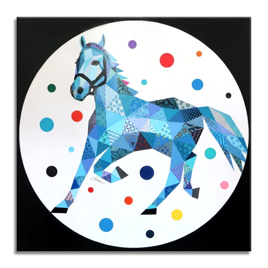 Admiral Horse - Original Painting on canvas