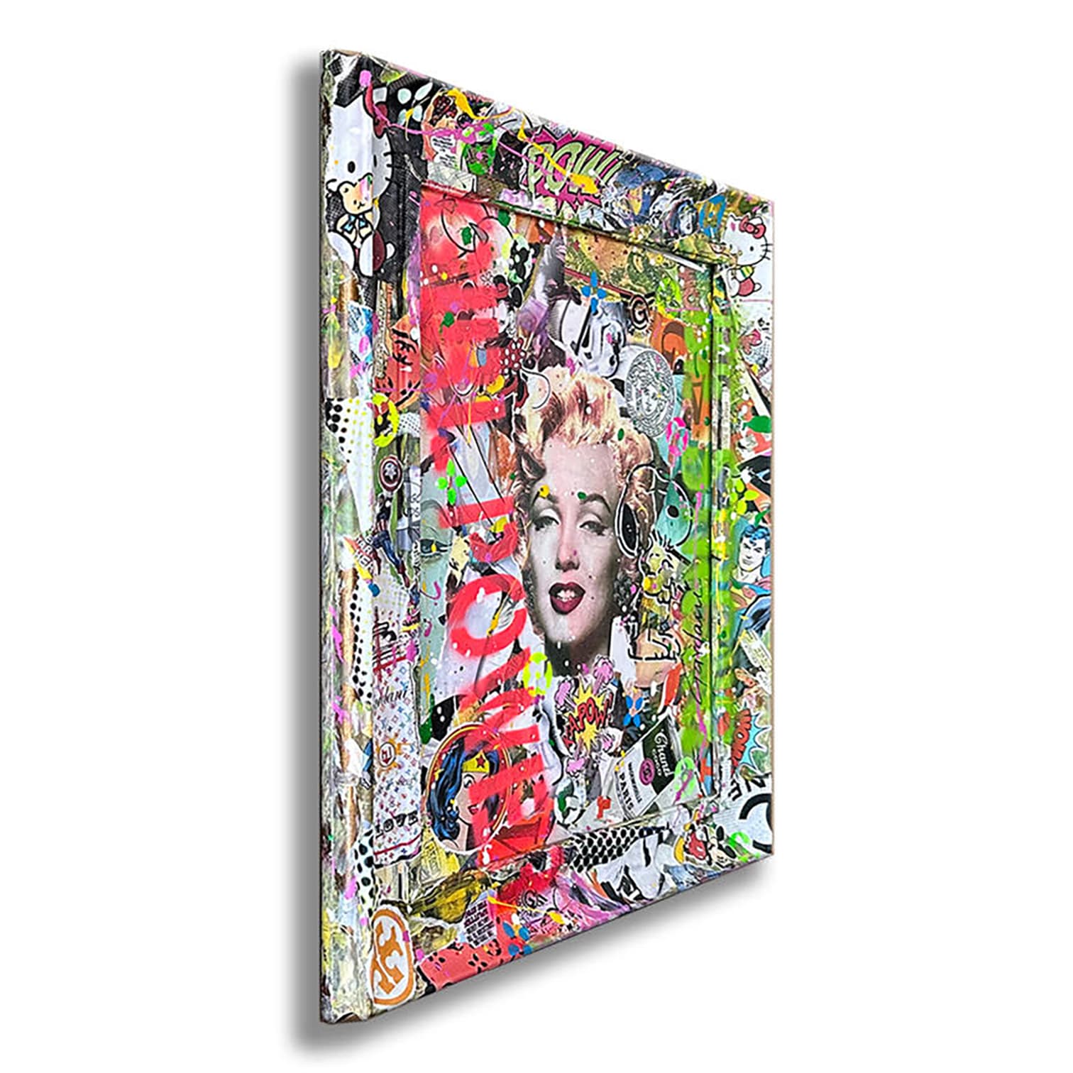 Marilyn Girl Power – Original Painting on Canvas
