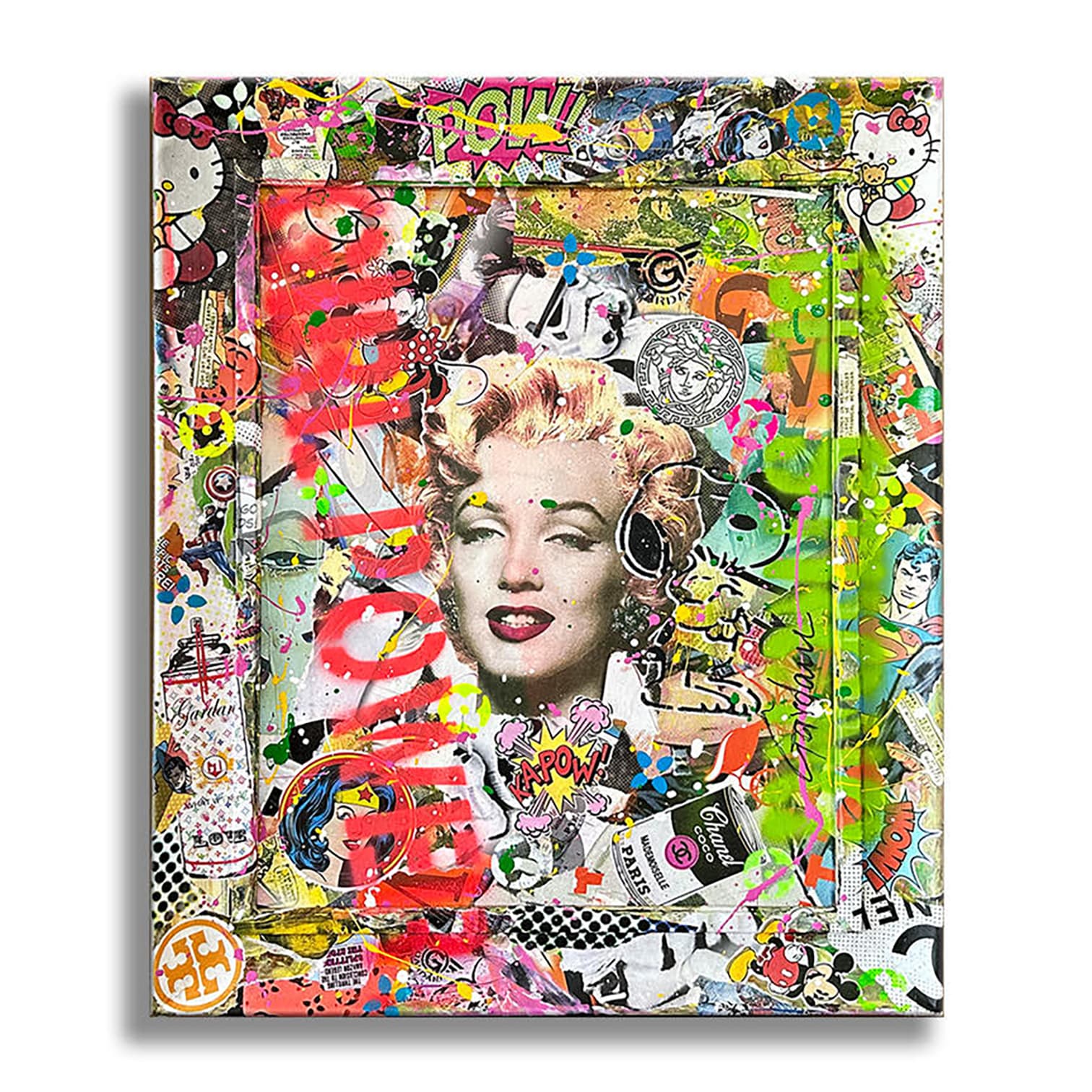 Marilyn Girl Power – Original Painting on Canvas