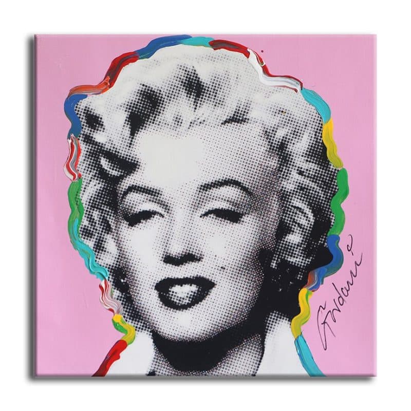 Marilyn about you - Original Painting on Canvas