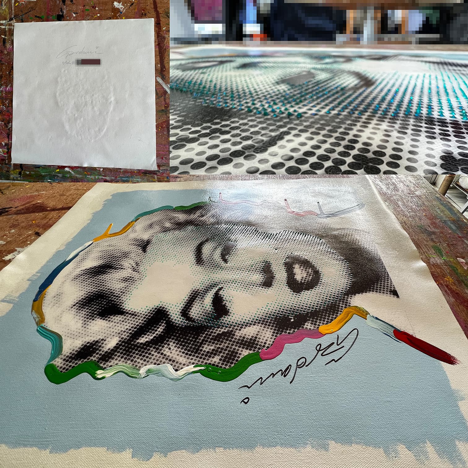 Marilyn Forever - Original Painting on Canvas