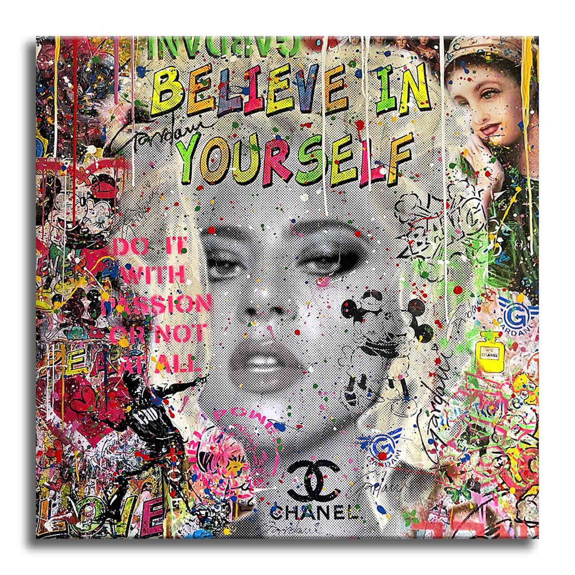 Gaga Believe - Original Painting on Canvas