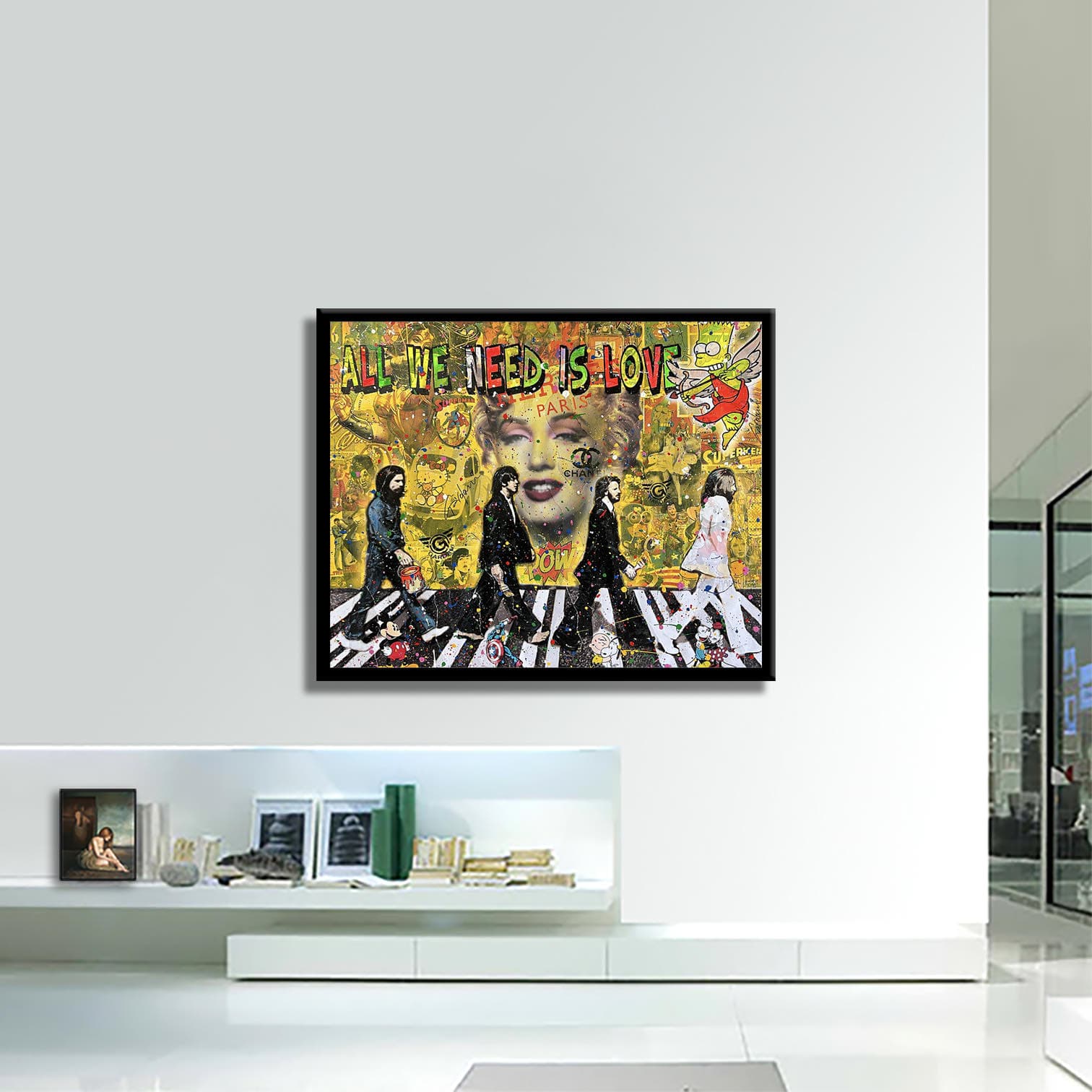 Cupid is calling – Original Painting on canvas