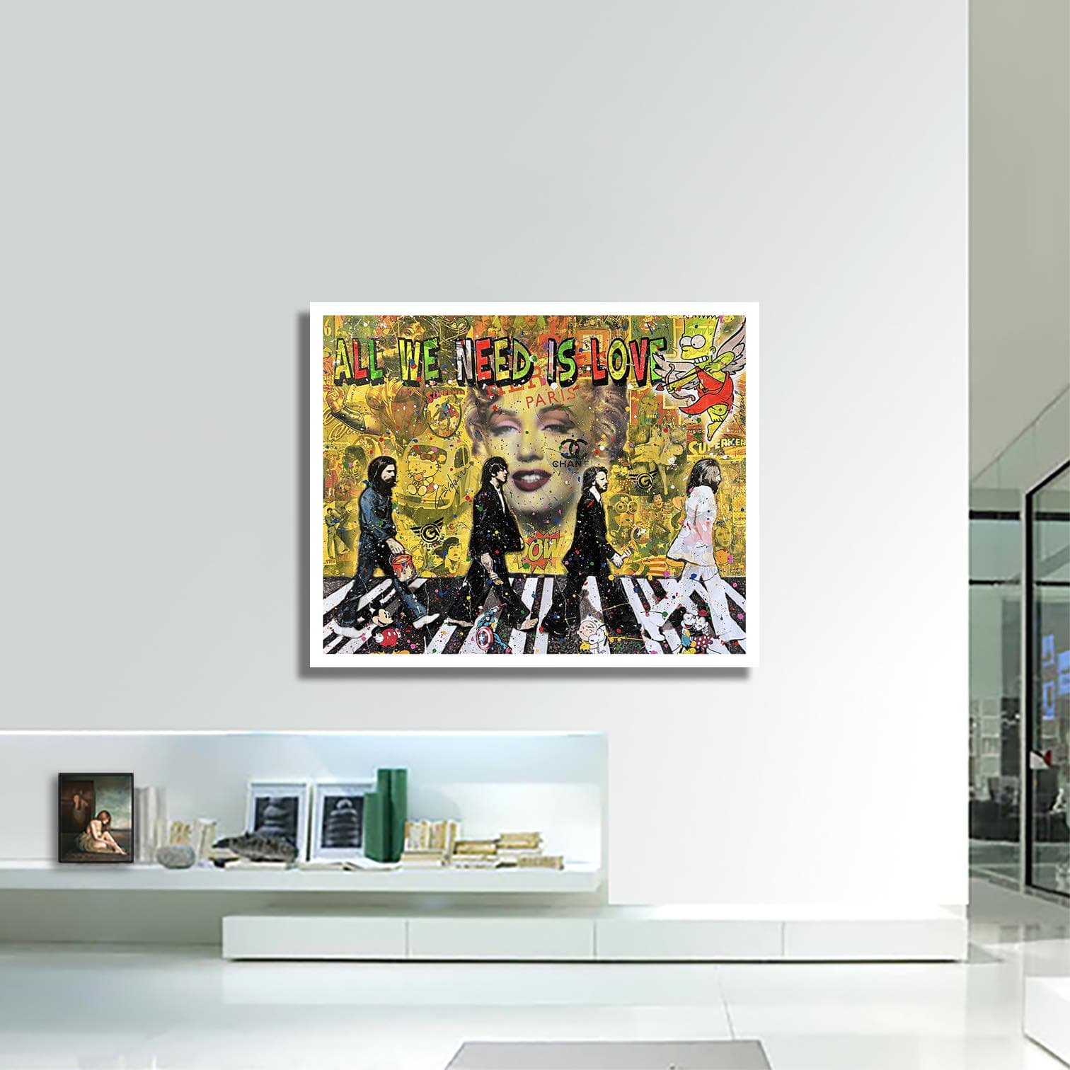 Cupid is calling – Original Painting on canvas