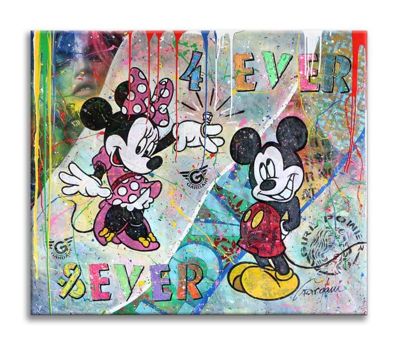 4 Ever &amp; Ever Minnie - Original Painting on Canvas