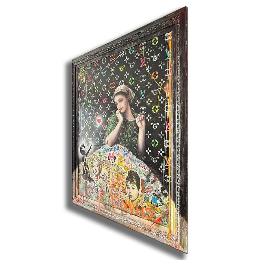 Modern Muse - Original Painting on Canvas