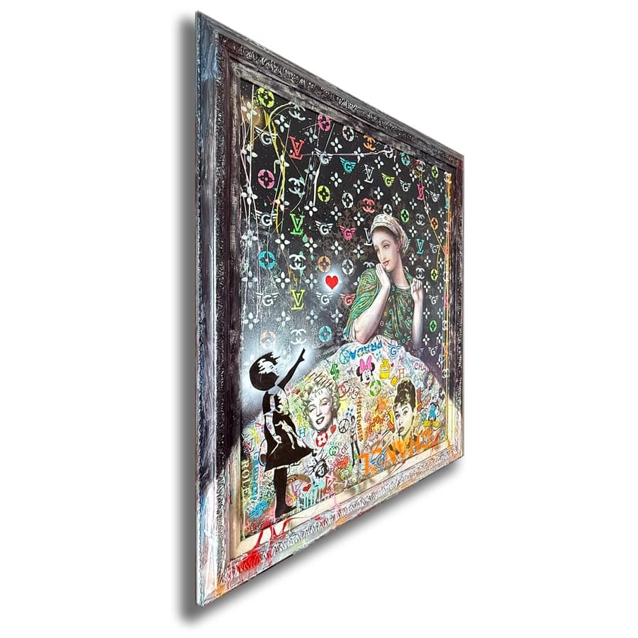 Modern Muse - Original Painting on Canvas