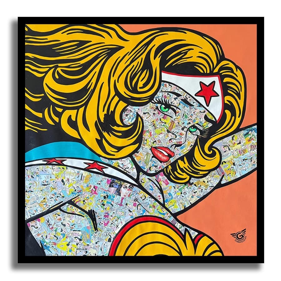 Wonder Woman Force- Original Painting on Canvas