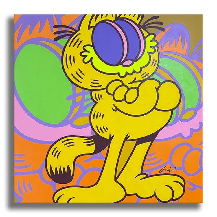 Garfield Best - Original Painting on Canvas